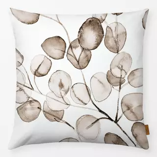 Kissen Eucalyptus Watercolor Beige