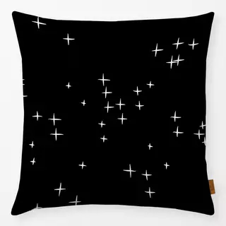 Kissen Stars black