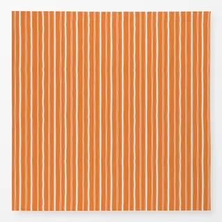 Tischdecke Streifen weiß-orange