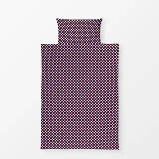 Bettwäsche Polkadots Blau