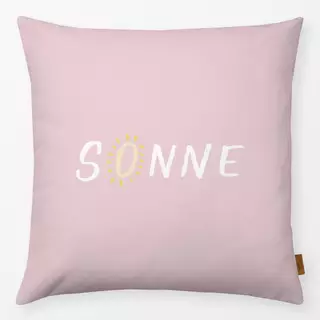 Kissen Sonne rosa