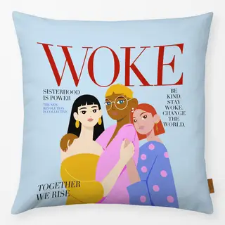 Kissen WOKE Zine Cover