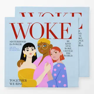 Servietten WOKE Zine Cover