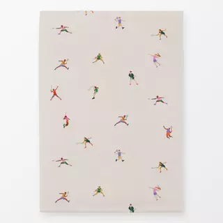 Geschirrtücher Badminton Muster 2