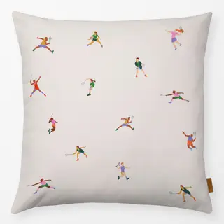 Kissen Badminton Muster 2