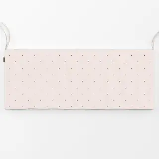 Bankauflage Mini Dots Beige Rot