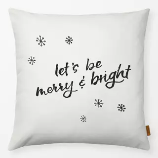 Kissen Merry & Bright sw