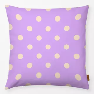Kissen Polka Dots Lila