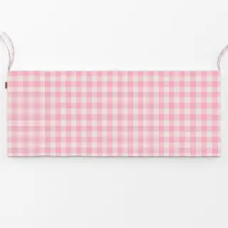Bankauflage Picnic Checks pink
