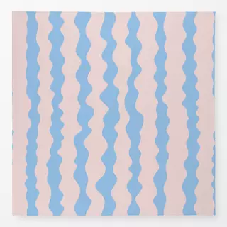 Tischdecke Happy Kids Welle Hellblau Rosa