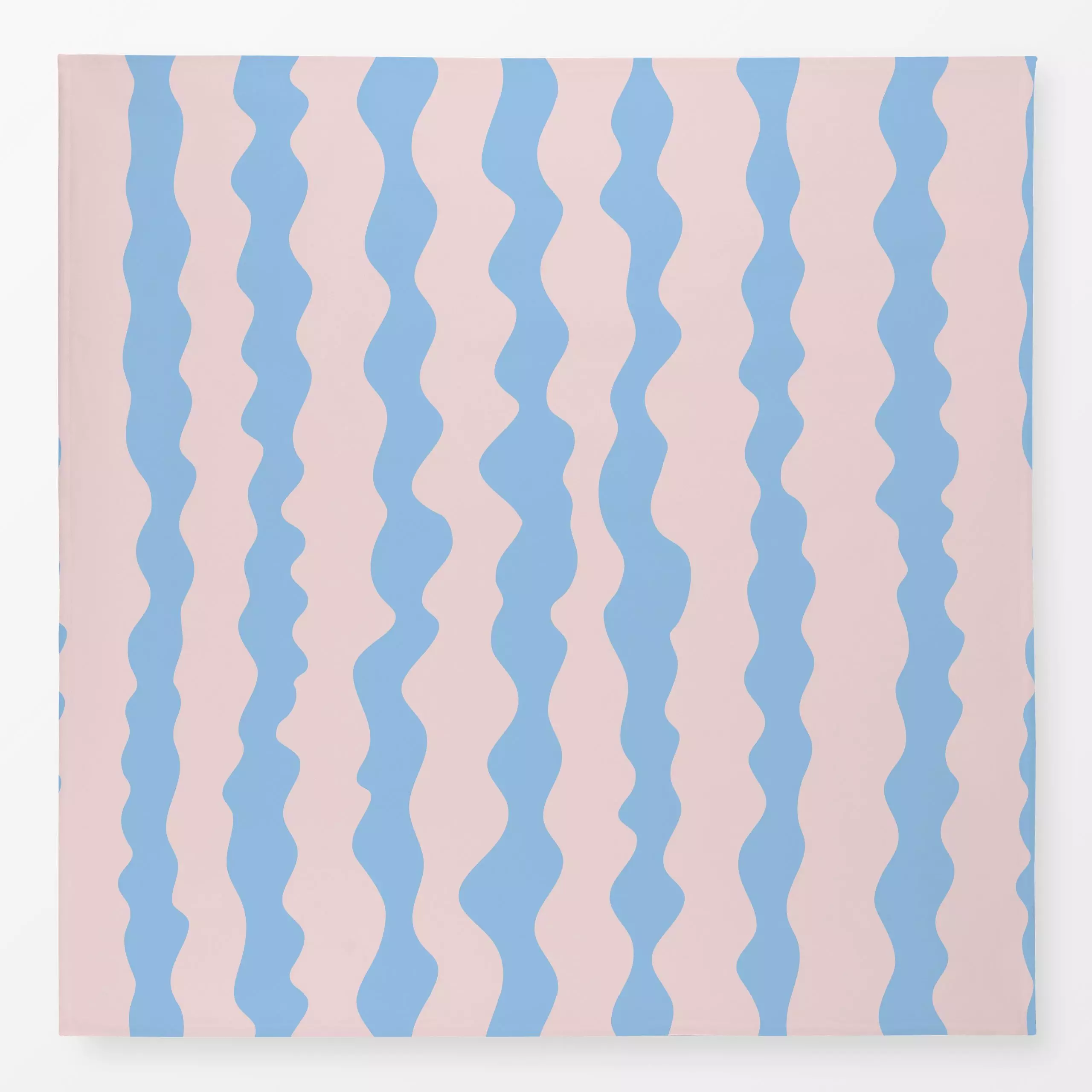 Tischdecke Happy Kids Welle Hellblau Rosa - Kinderzimmer & Motive für Kinder, Symbole & Muster - von „Studio ROSAGRAU"; Must...