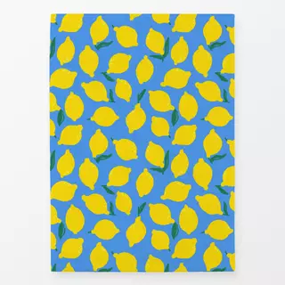 Geschirrtuch Juicy Lemons blue