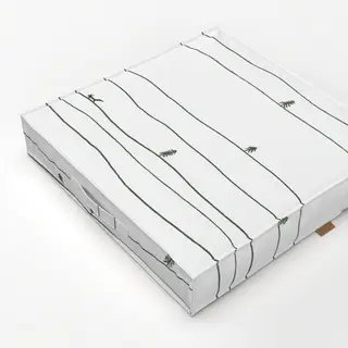 Bodenkissen Stille Schneelandschaft