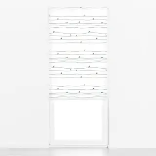 Raffrollo Stille Schneelandschaft