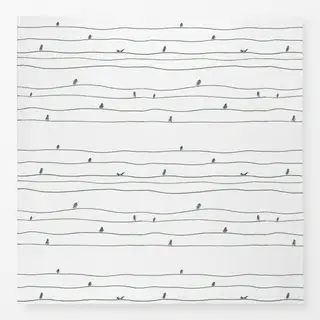 Tischdecke Stille Schneelandschaft