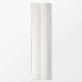 Tischläufer Streifen weiß-beige