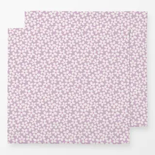 Servietten Bloom Blumen Beige Lila