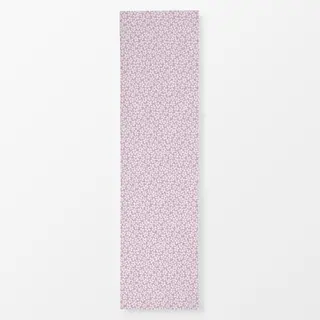 Tischläufer Bloom Blumen Beige Lila