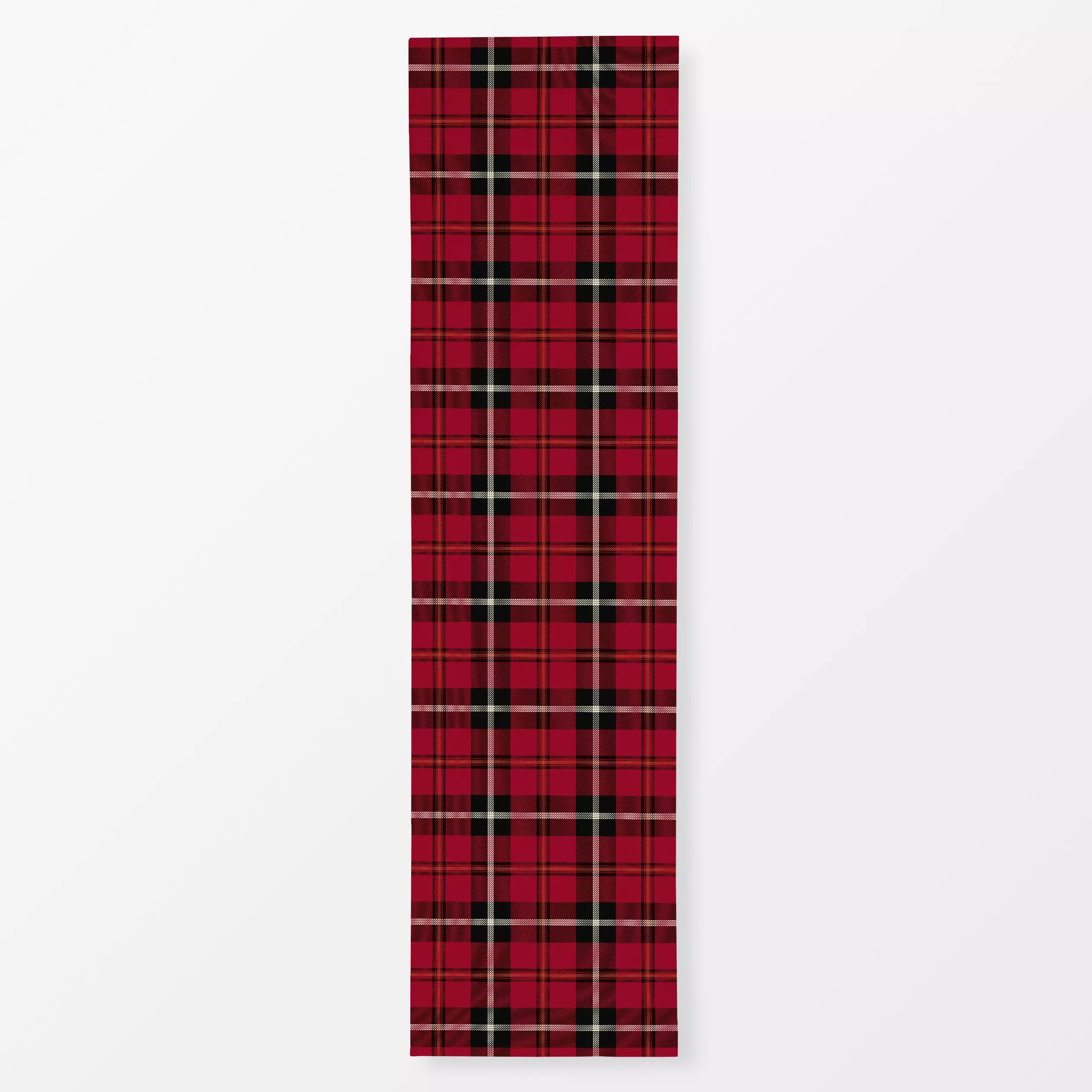 Tischläufer Weihnachtstartan - Weihnachten, Winter, Symbole & Muster - von „Uta Naumann"; boho, Karo, weihnachtlich, Weihnac...