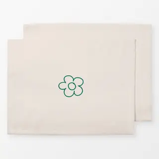 Tischset Little Flower beige