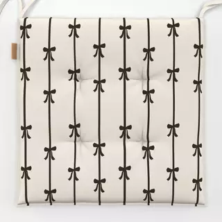 Sitzkissen Schleifen und Streifen