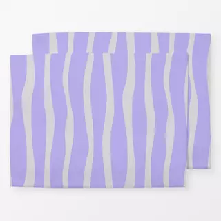 Tischset Wavy Lines lila