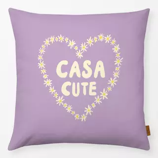 Kissen Casa Cute lila