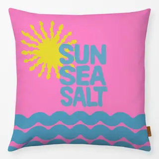Kissen Sun Sea Salt Auf Pink