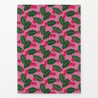 Geschirrtuch Ilex Pink