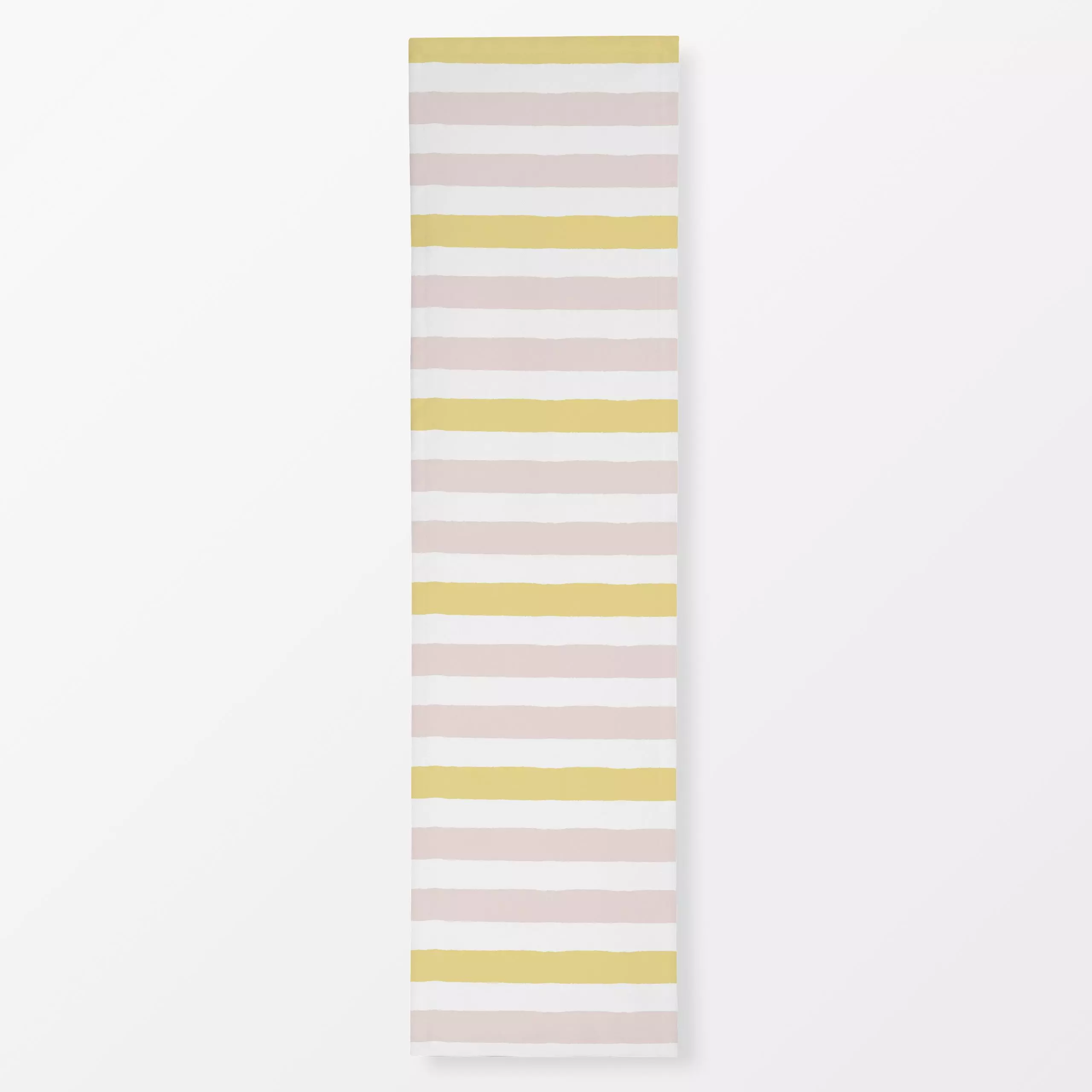 Tischläufer Beachy Stripes pink lemonade - Kinderzimmer & Motive für Kinder, Sommer - von „Katrin Graff"; Streifen, Sommer, ...