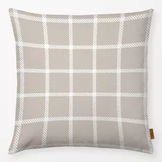 Kissen Gingham Beige