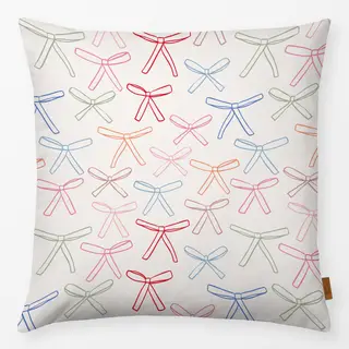 Kissen Schleifen Allover bunt