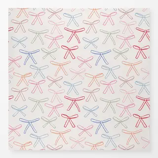 Tischdecke Schleifen Allover bunt