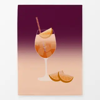 Geschirrtücher Spritz Verlauf Beere