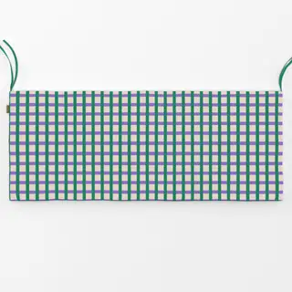 Bankauflage Spring Stripes Violet Green