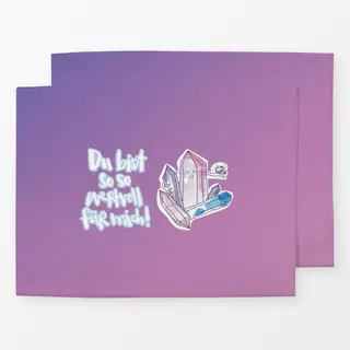 Tischset So so wertvoll (Juwelen)