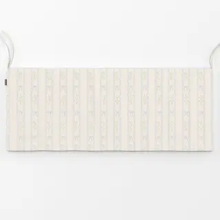 Bankauflage cottage bows and flowers