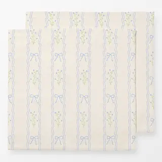 Servietten cottage bows and flowers