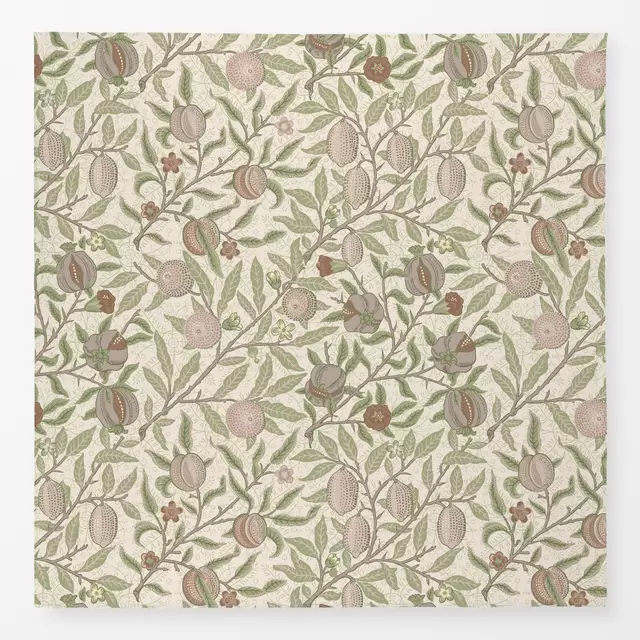 William Morris Tischläufer Mit Vintage-Blumenmuster - 228 X 33 Cm, Boho-Leinen-Deko Für Esstisch & Küche