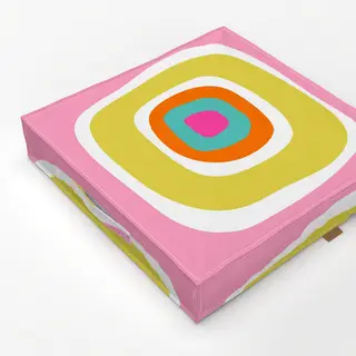 Bodenkissen Round Retro Summer Vibes