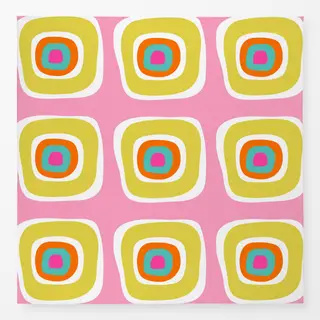 Tischdecke Round Retro Summer Vibes