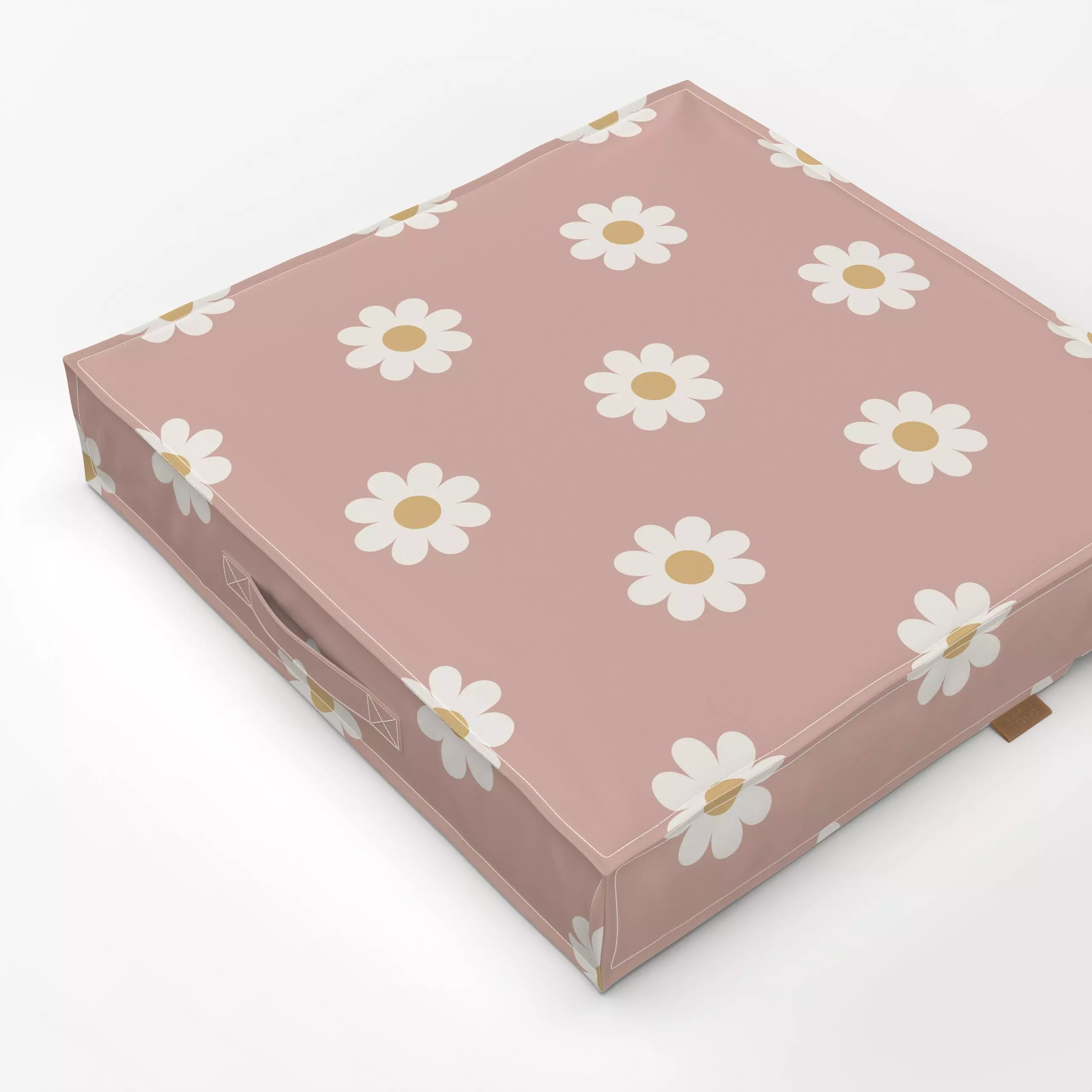 Bodenkissen Gänseblümchen Rosa - Blumen & Florales, Kinderzimmer & Motive für Kinder - von „Sara Maria"; Blumen, Kinderzimme...