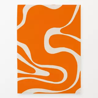 Geschirrtücher High-Five Orange Beige