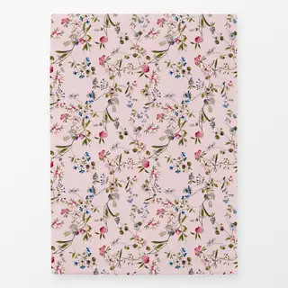 Geschirrtücher Rococo Blumen Garten Pink
