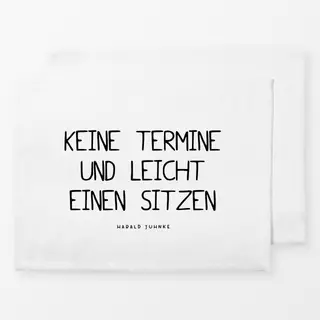 Tischset Definition von Glück - schwarz