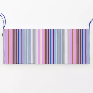 Bankauflage Streifen Multicolor