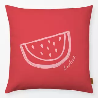 Kissen Melone Red