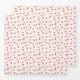 Servietten Punkte Pink Rot