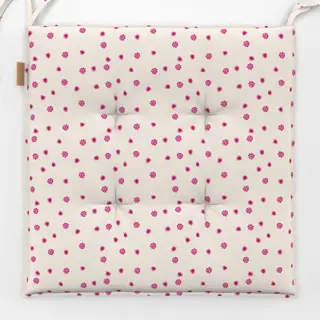 Sitzkissen Punkte Pink Rot