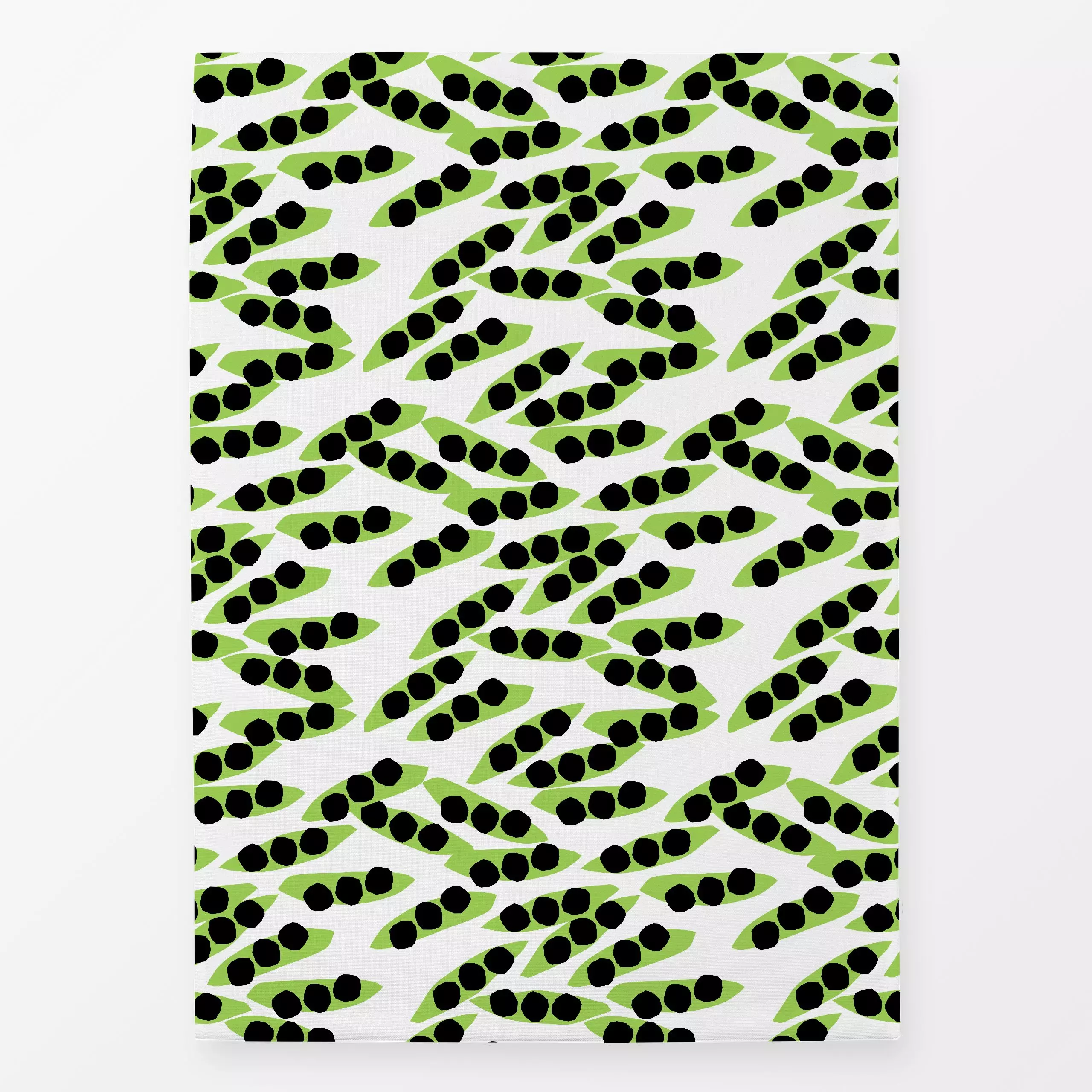 Geschirrtücher Cornfield Green - Symbole & Muster - von „Lisa Jasmin Bauer"; Muster, abstrakt, modern, Herbst, pattern, grue...